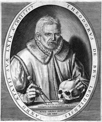 Porträt von Theodor de Bry